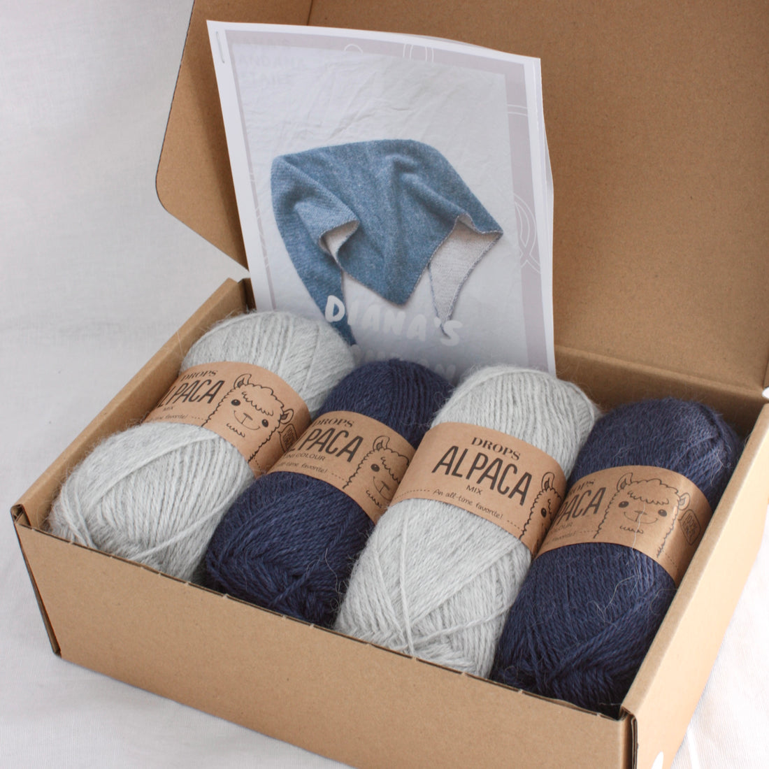 Diana's Bandana by Ozetta | Knitting Kit