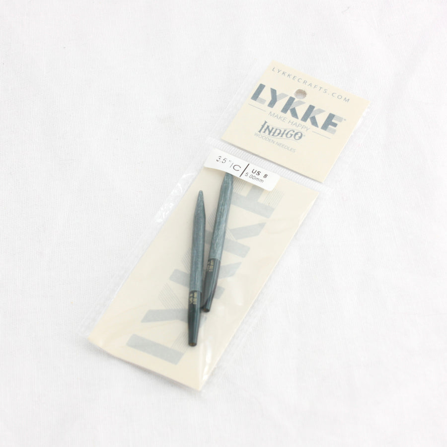 Indigo 3.5" Interchangeable Needle Tips | Lykke