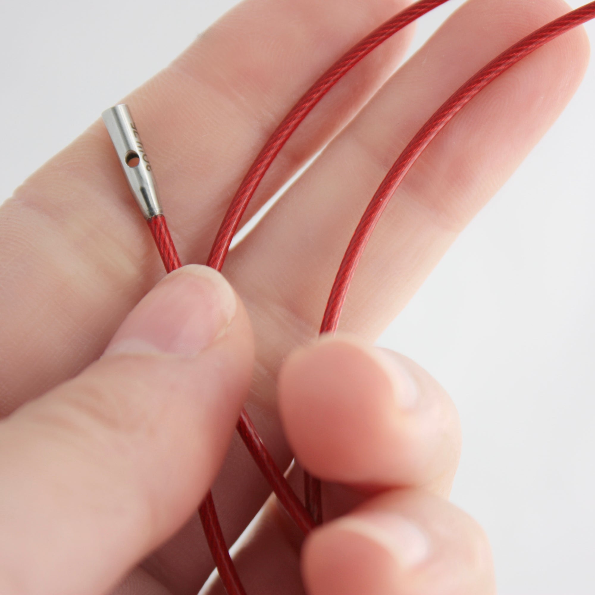 TWIST Red Lace Interchangeable Cables | Chiaogoo