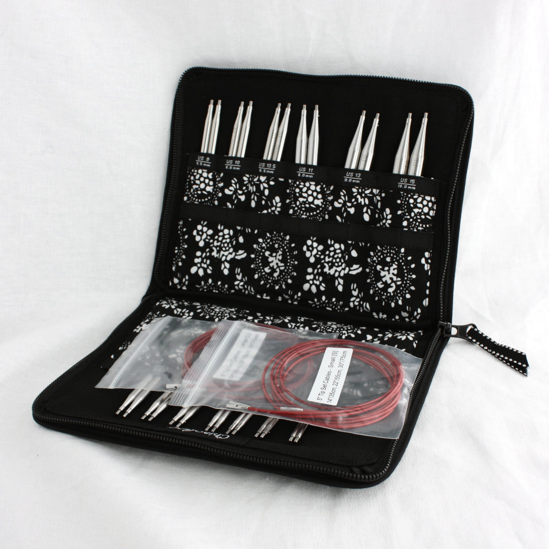 TWIST 5" Complete Interchangeable Needle Set | 2.75-10mm | Chiaogoo