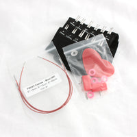 TWIST Shorties Red Needle Set | 2-3.25mm | Chiaogoo