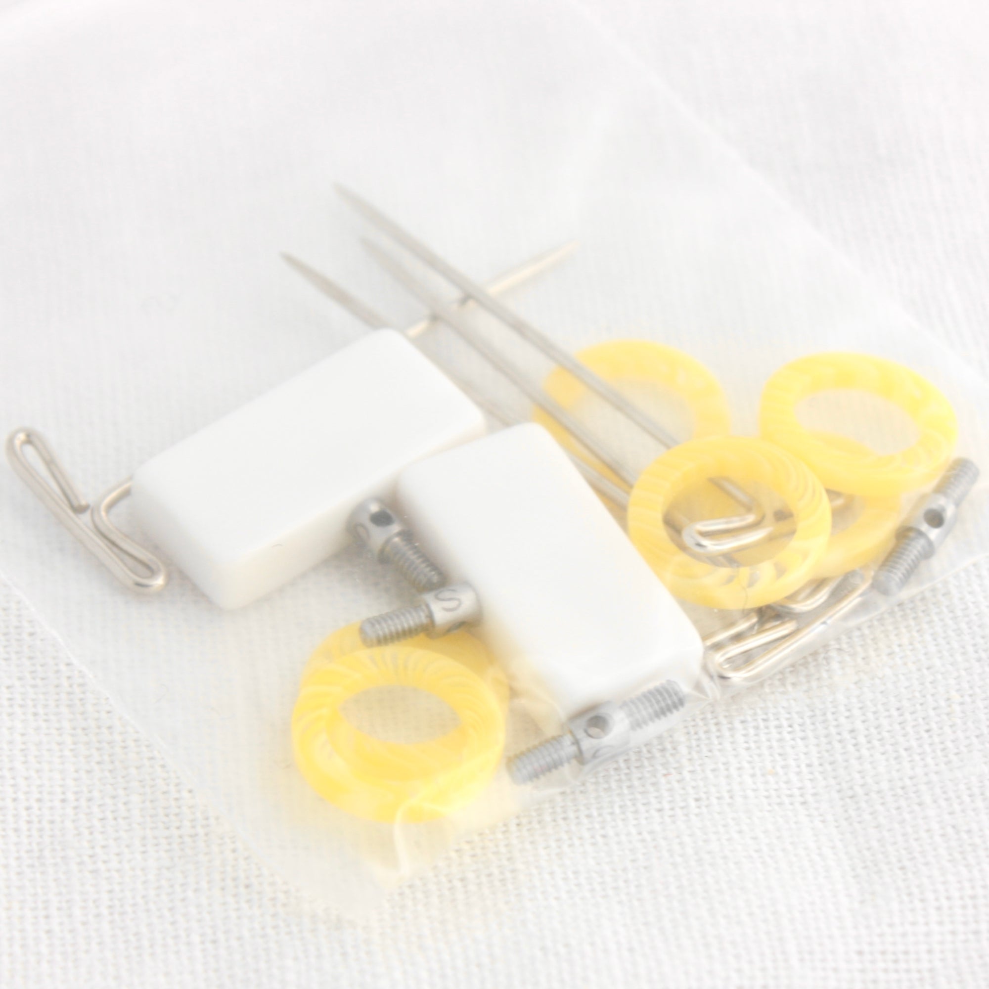 TWIST Shorties Blue Needle Set | 3.5-5mm | Chiaogoo