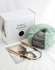 Classic Pom Pom Beanie | Learn To Knit Kit | Project Weekend