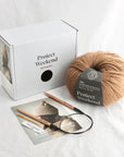 Classic Pom Pom Beanie | Learn To Knit Kit | Project Weekend