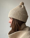 Classic Pom Pom Beanie | Learn To Knit Kit | Project Weekend