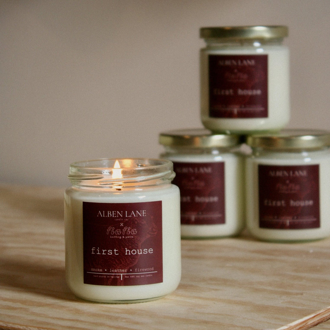 First House | Exclusive Fia Fia Scent | Alben Lane Candle Co