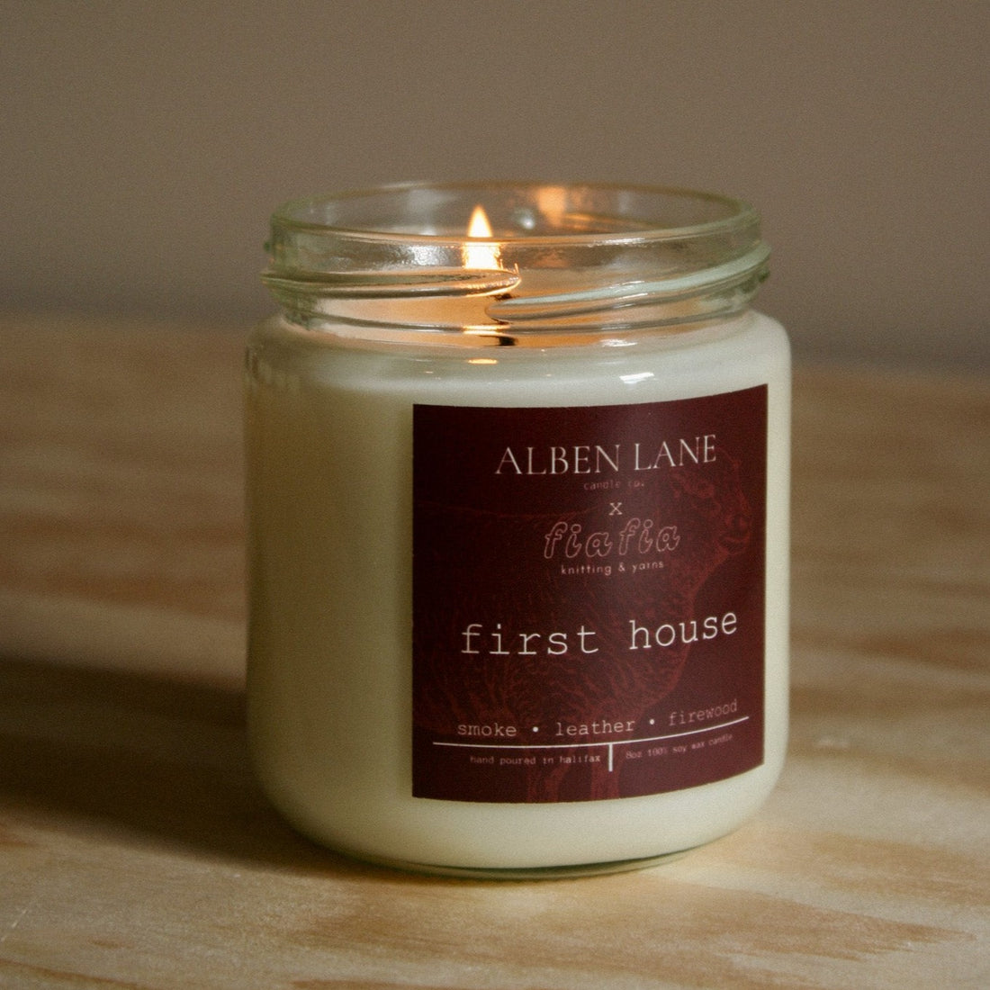 First House | Exclusive Fia Fia Scent | Alben Lane Candle Co