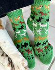 Joyful Colorwork Socks | Charlotte Stone