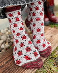 Joyful Colorwork Socks | Charlotte Stone
