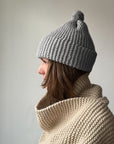 Classic Pom Pom Beanie | Learn To Knit Kit | Project Weekend