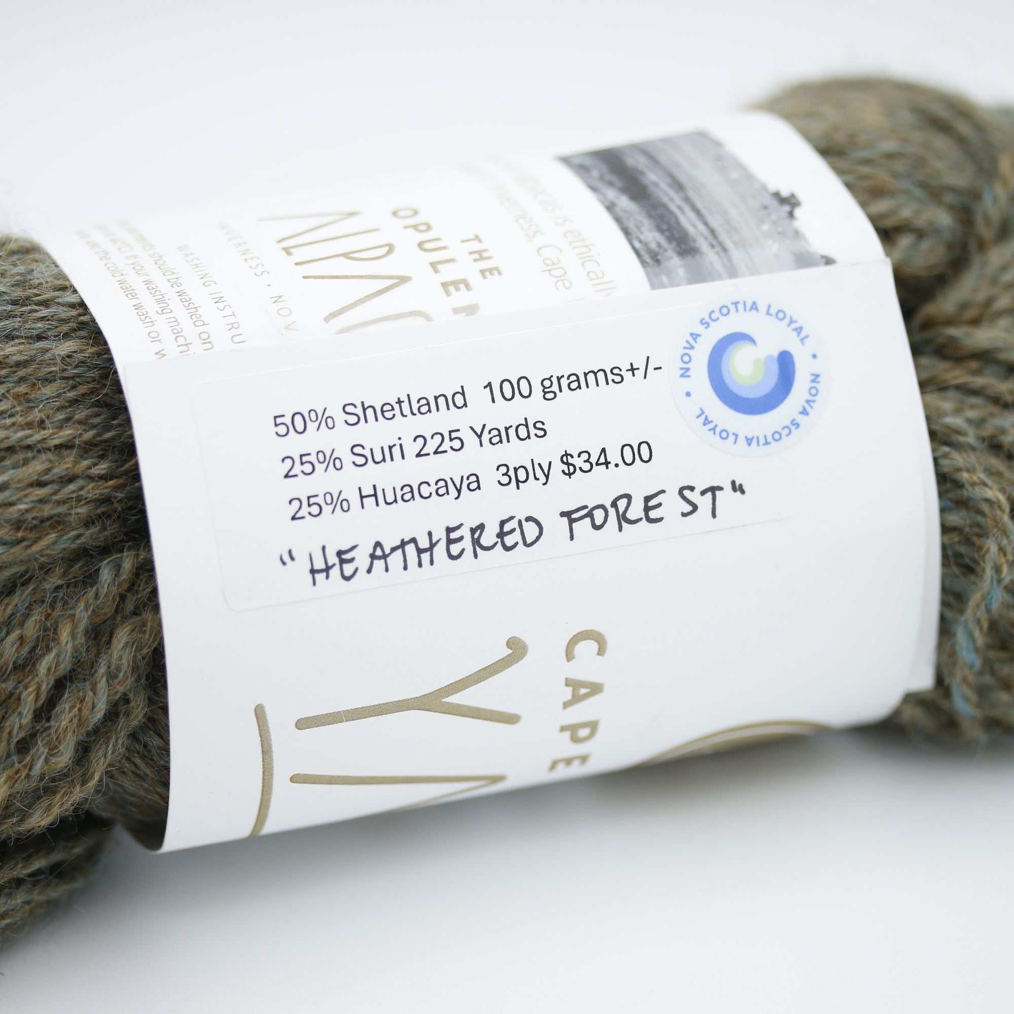 Cape Breton Yarn | The Opulent Alpaca