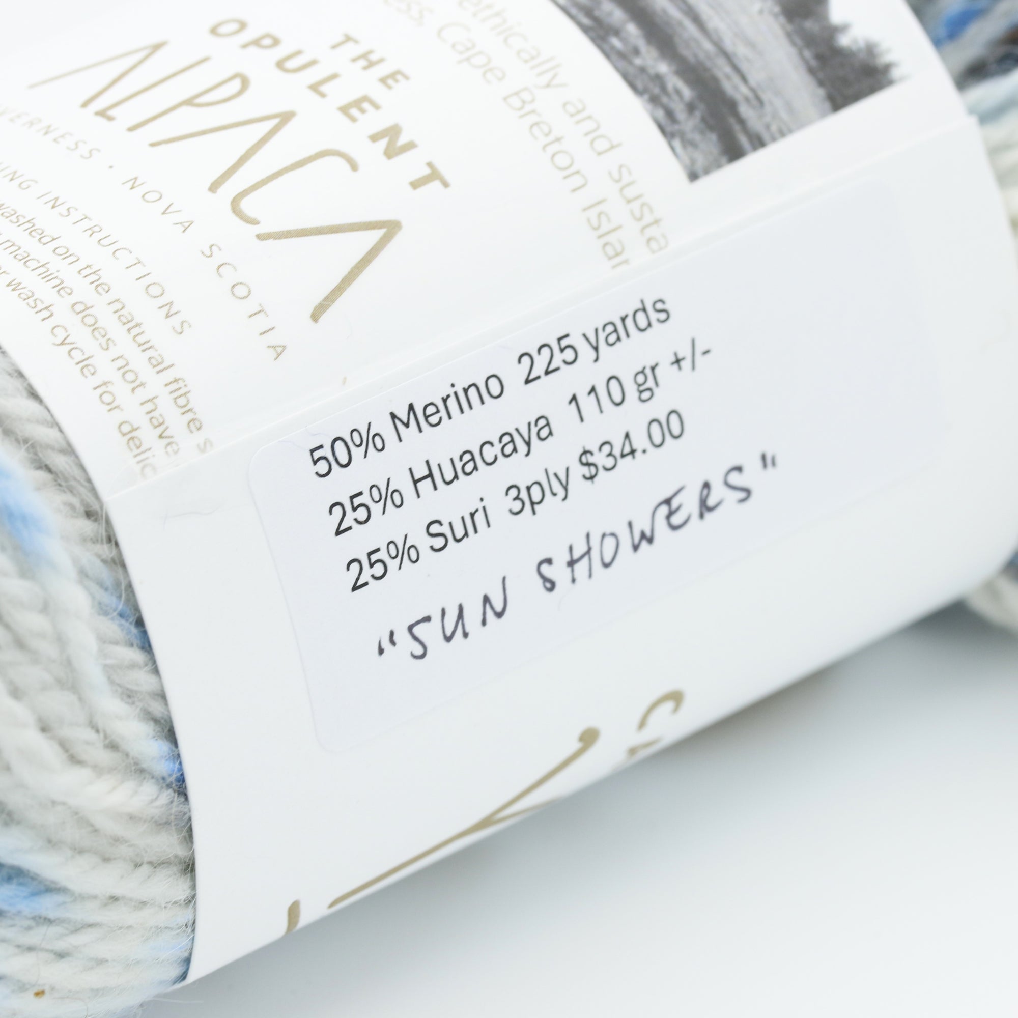 Cape Breton Yarn | The Opulent Alpaca
