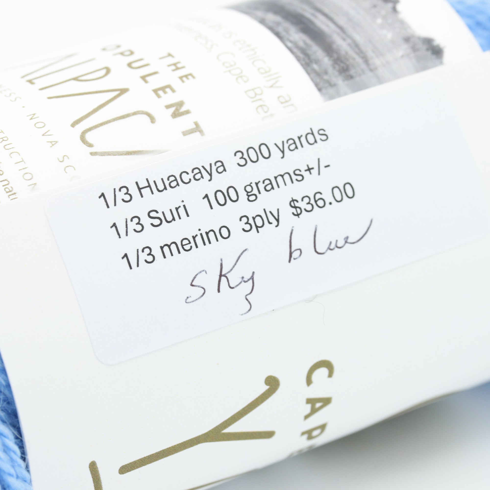 Cape Breton Yarn | The Opulent Alpaca