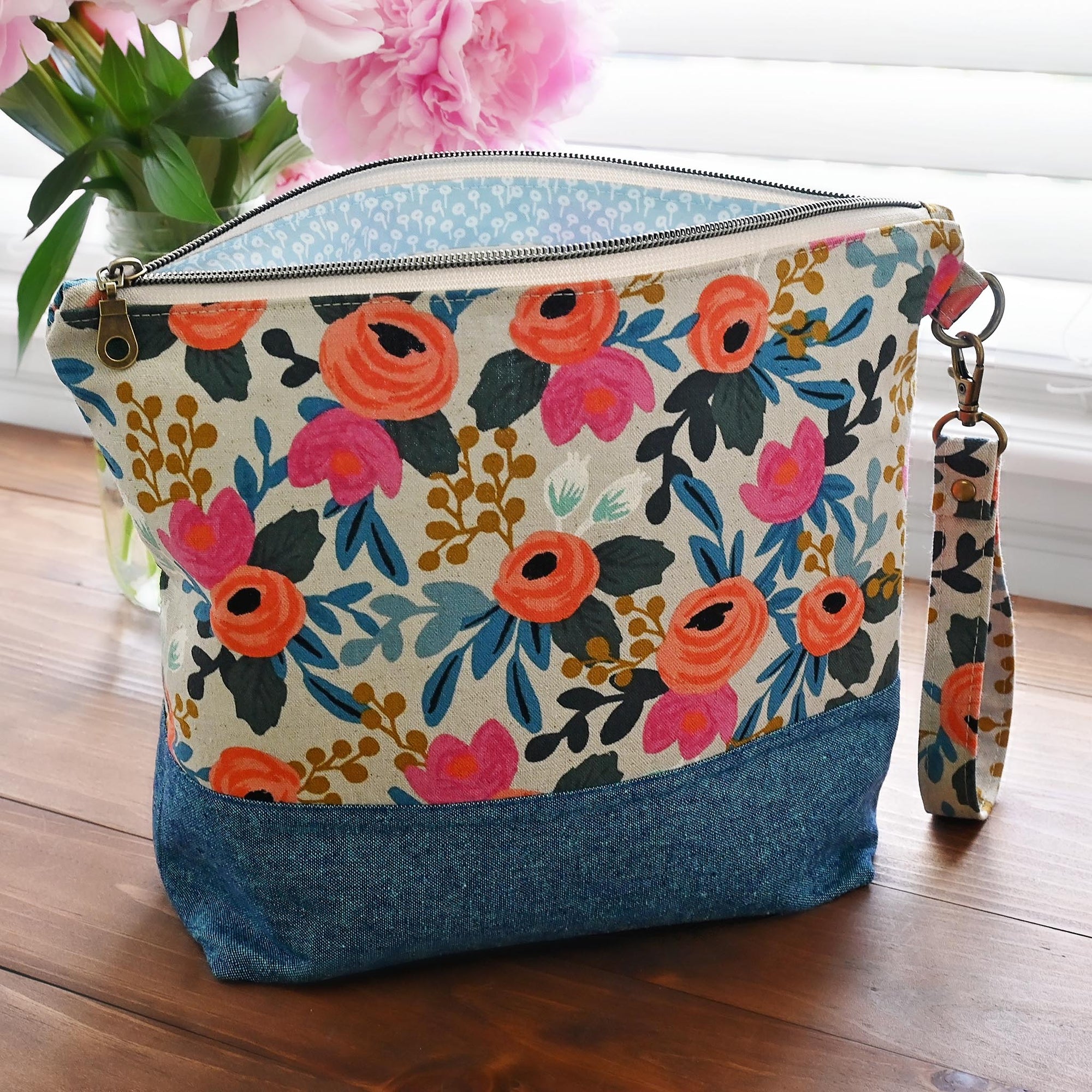 Large Zippered Project Bag