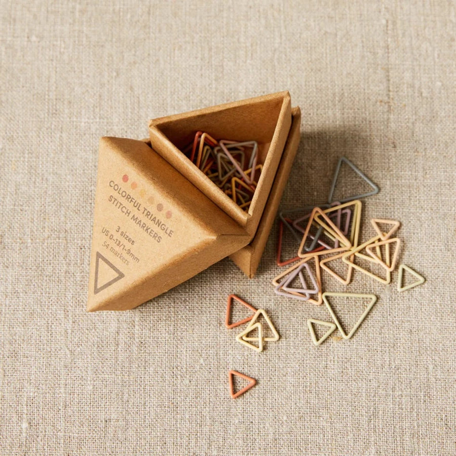 Triangle Stitch Markers | Cocoknits