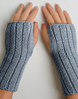 Wanderlust Wrist Warmers | Beginner Knitting Kit | Project Weekend