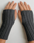 Wanderlust Wrist Warmers | Beginner Knitting Kit | Project Weekend