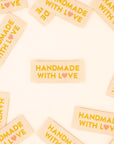 "Handmade with Love" Woven Labels | Sarah Hearts