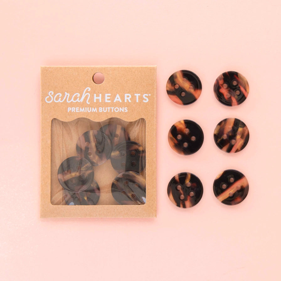 Turtle Shell Buttons Tortoise Shell Buttons – Fia Fia