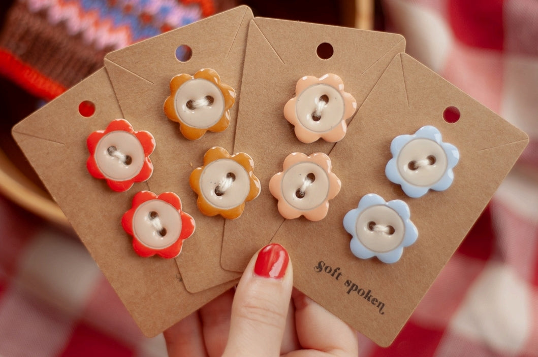 Flower Buttons