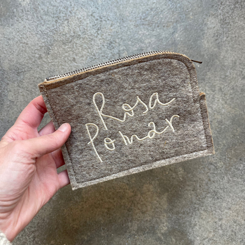 Wool Felt Accessory Purse | Retrosaria