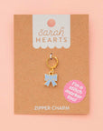 Blue Bow Enamel Stitch Marker