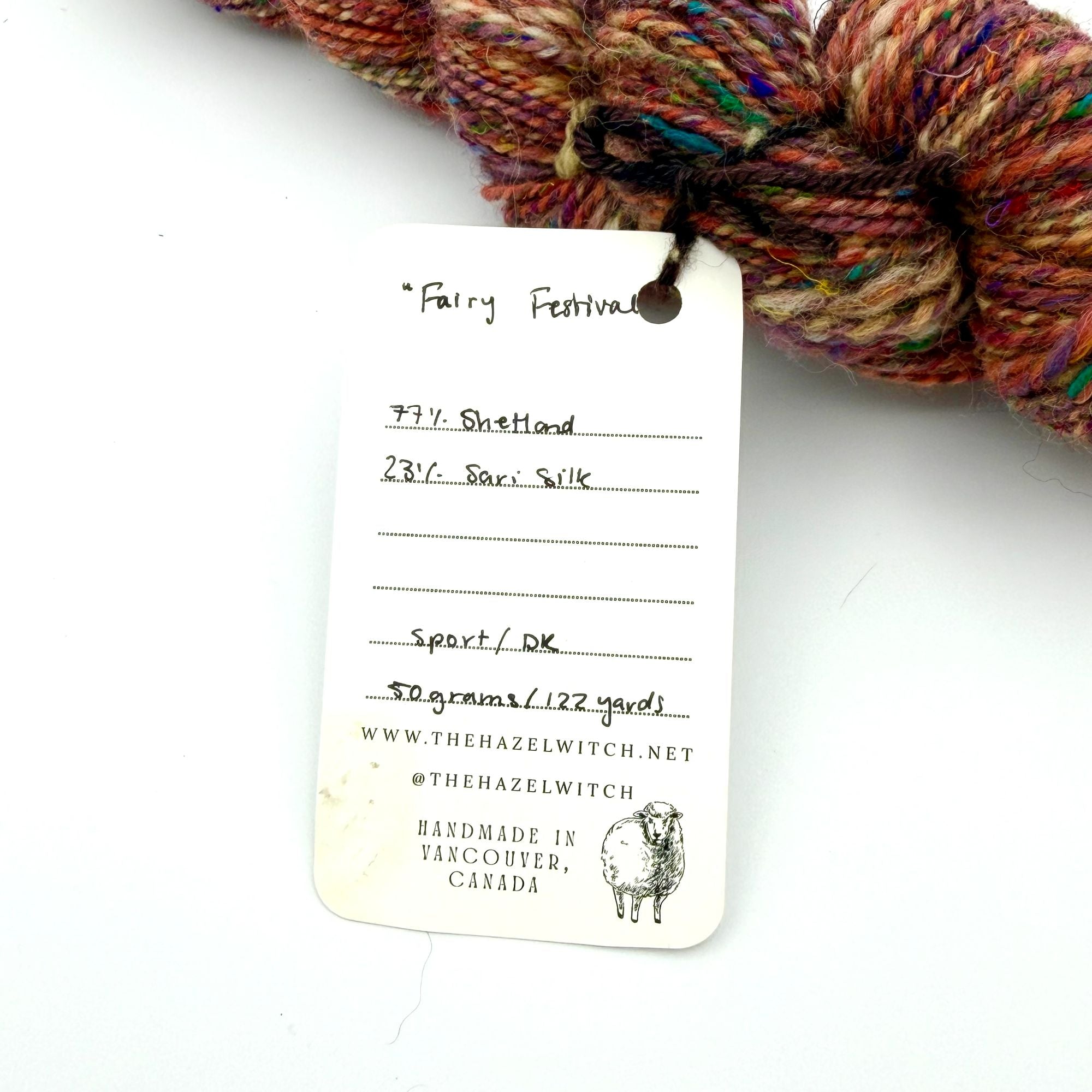 Handspun Skeins