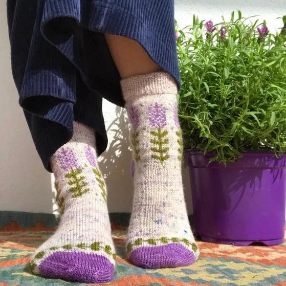Charming Colorwork Socks | Charlotte Stone