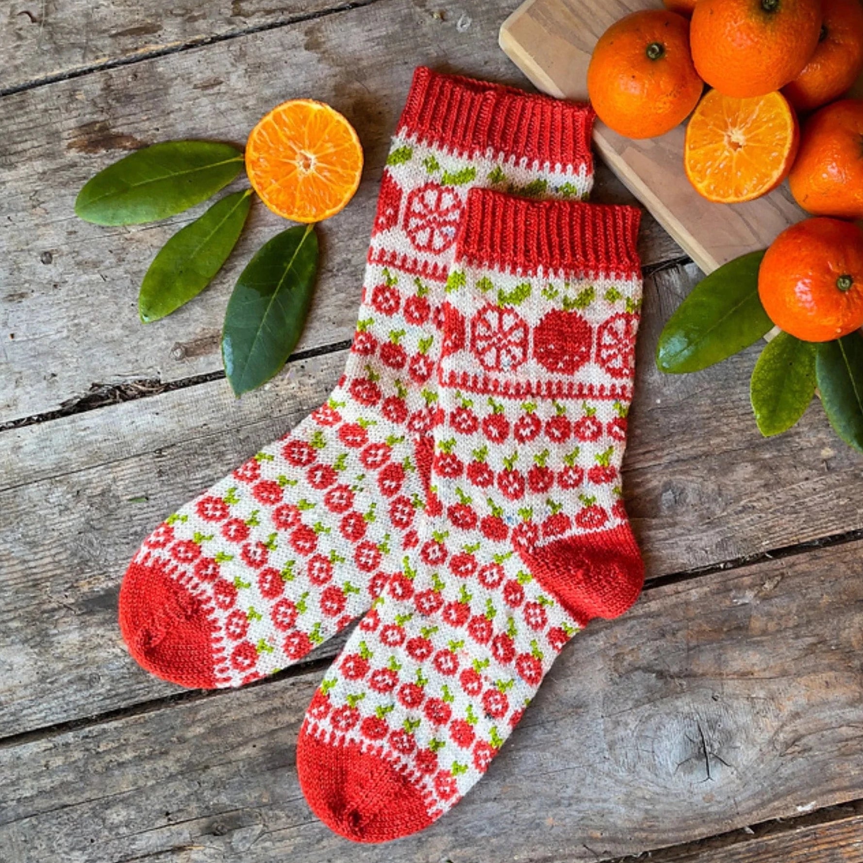 Charming Colorwork Socks | Charlotte Stone