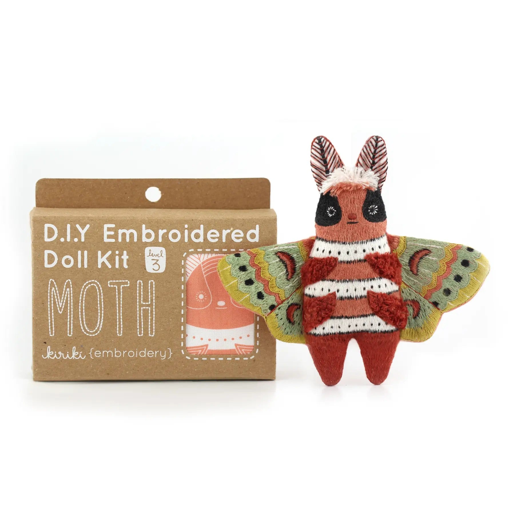 DIY Embroidered Doll Kits