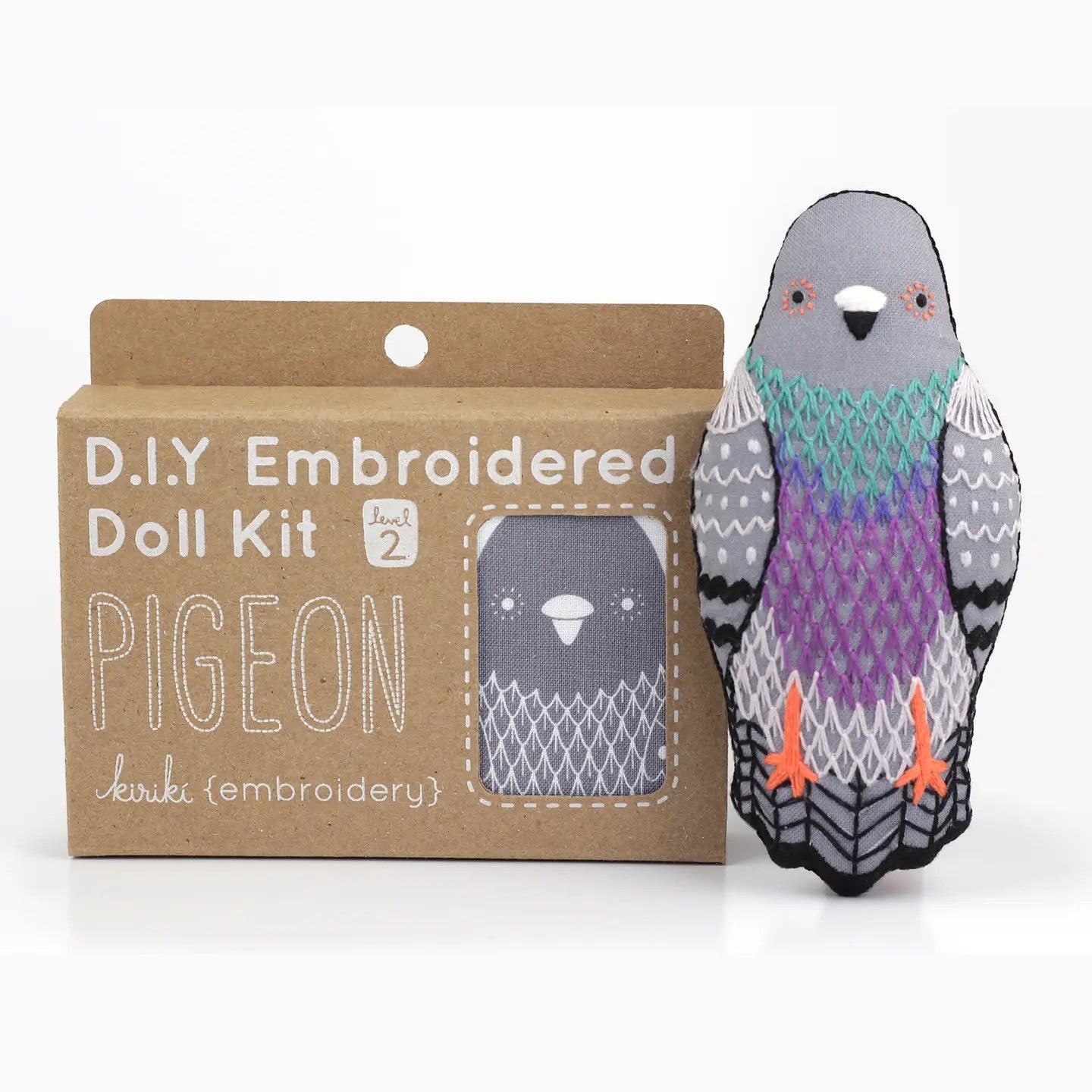 DIY Embroidered Doll Kits