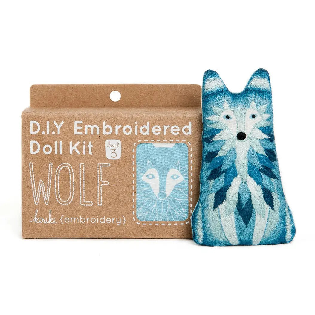 DIY Embroidered Doll Kits