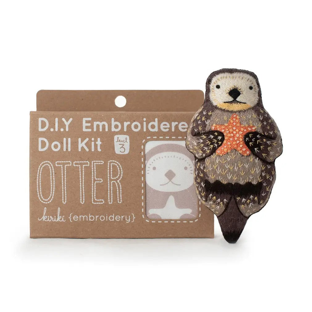 DIY Embroidered Doll Kits