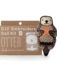 DIY Embroidered Doll Kits