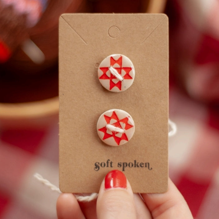Ohio Star Buttons