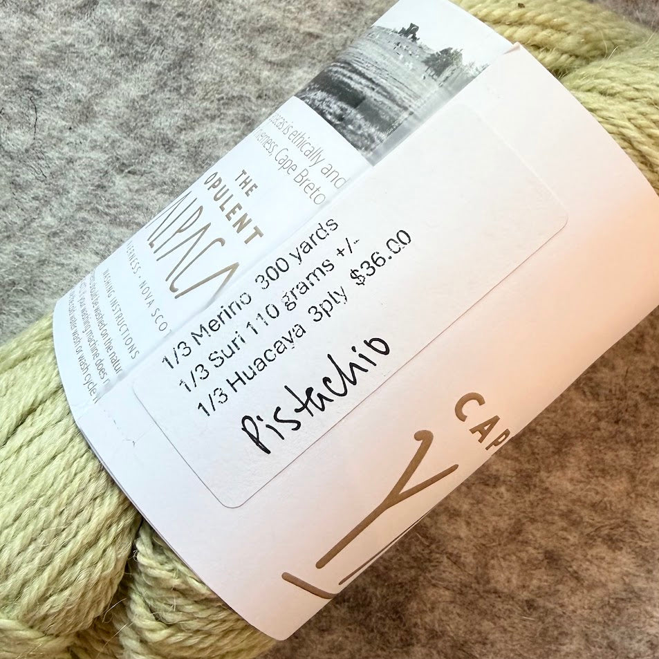 Cape Breton Yarn | The Opulent Alpaca