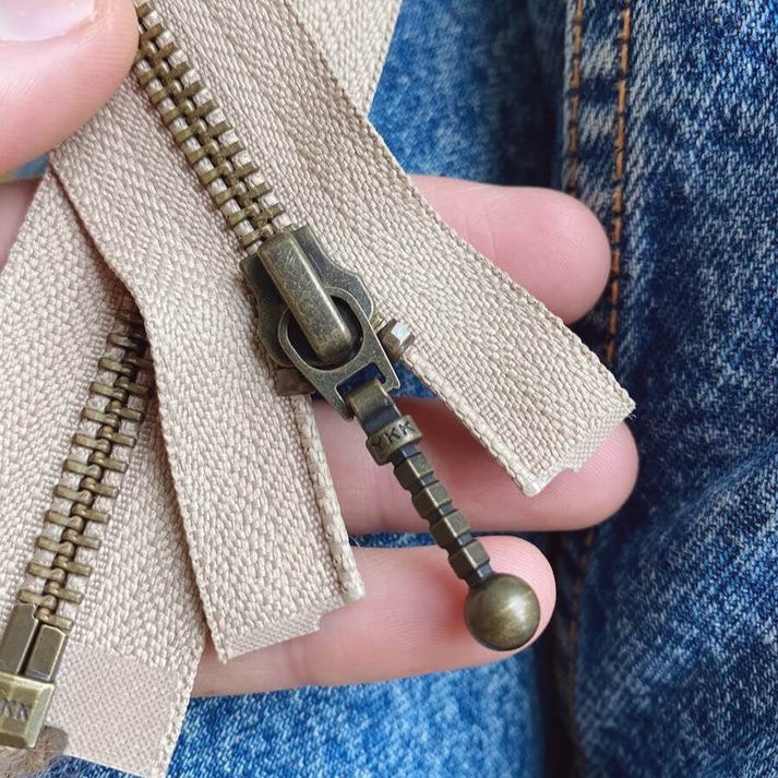 Brass Zipper | 35cm/14"