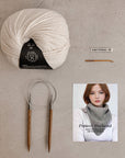 Roam Triangle Scarf | Beginner Knitting Kit | Project Weekend