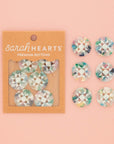 Confetti Quilt Star Buttons