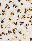 Black & Cream Heart Buttons