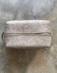 Wool Felt Travel Pouch | Retrosaria