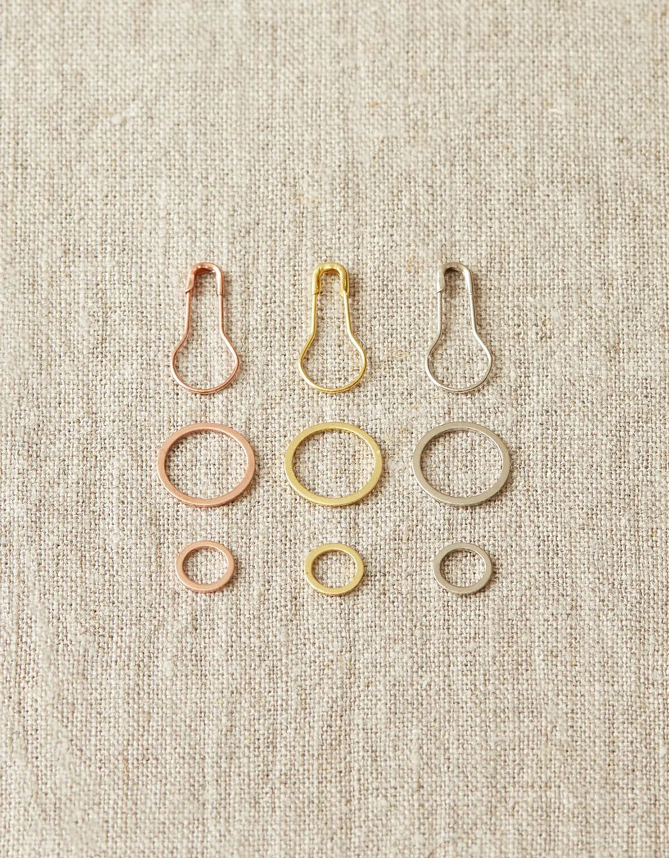 Precious Metal Stitch Markers | Cocoknit