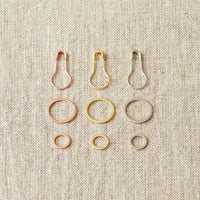 Precious Metal Stitch Markers | Cocoknit