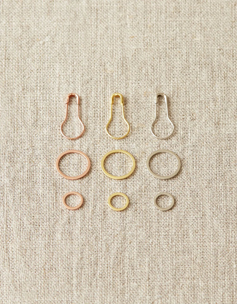 Precious Metal Stitch Markers | Cocoknits