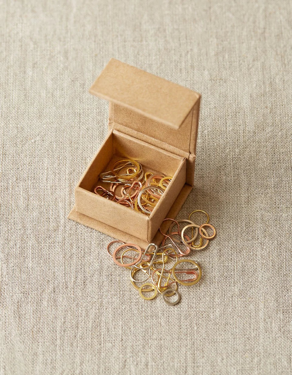 Precious Metal Stitch Markers | Cocoknit