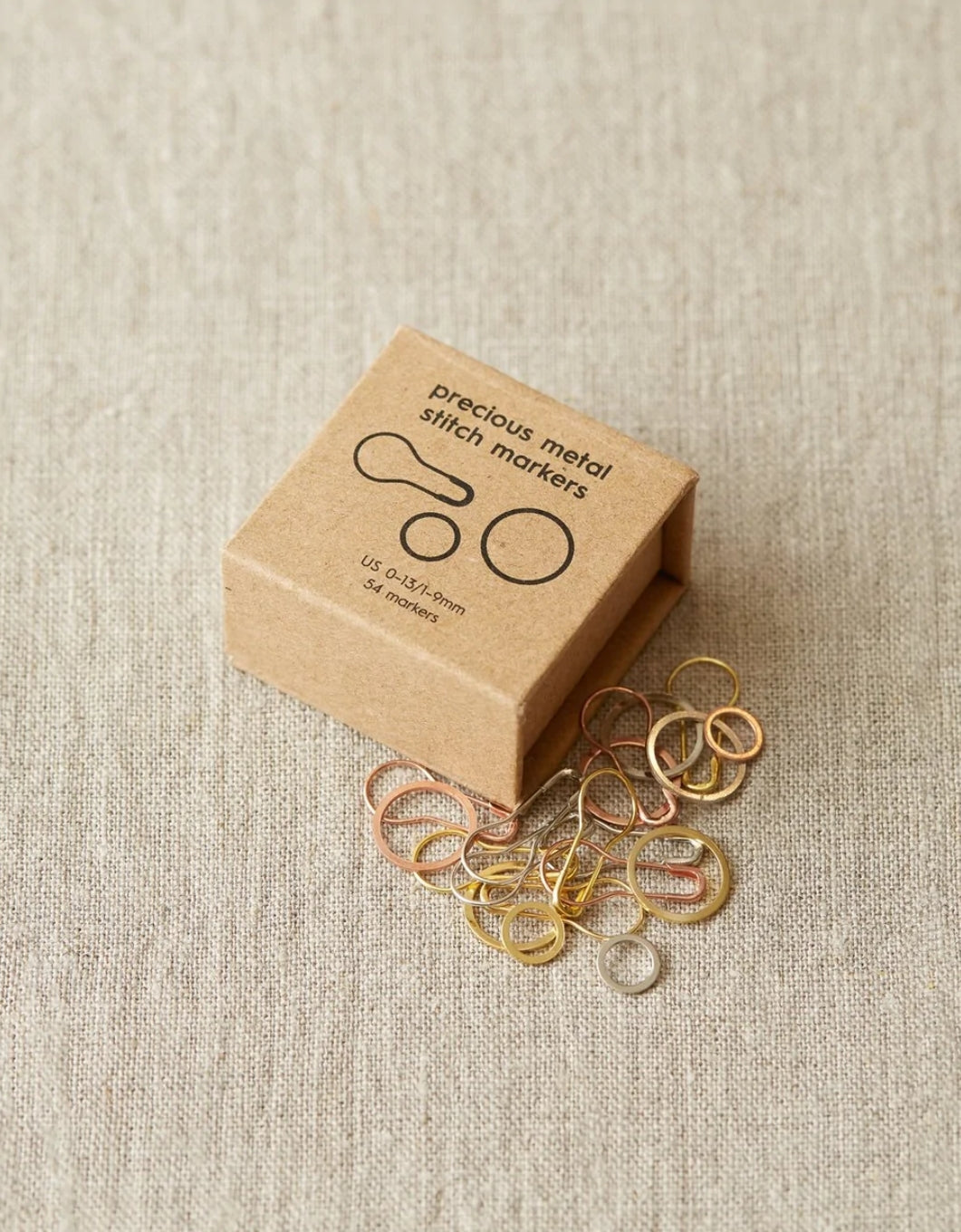 Precious Metal Stitch Markers | Cocoknit