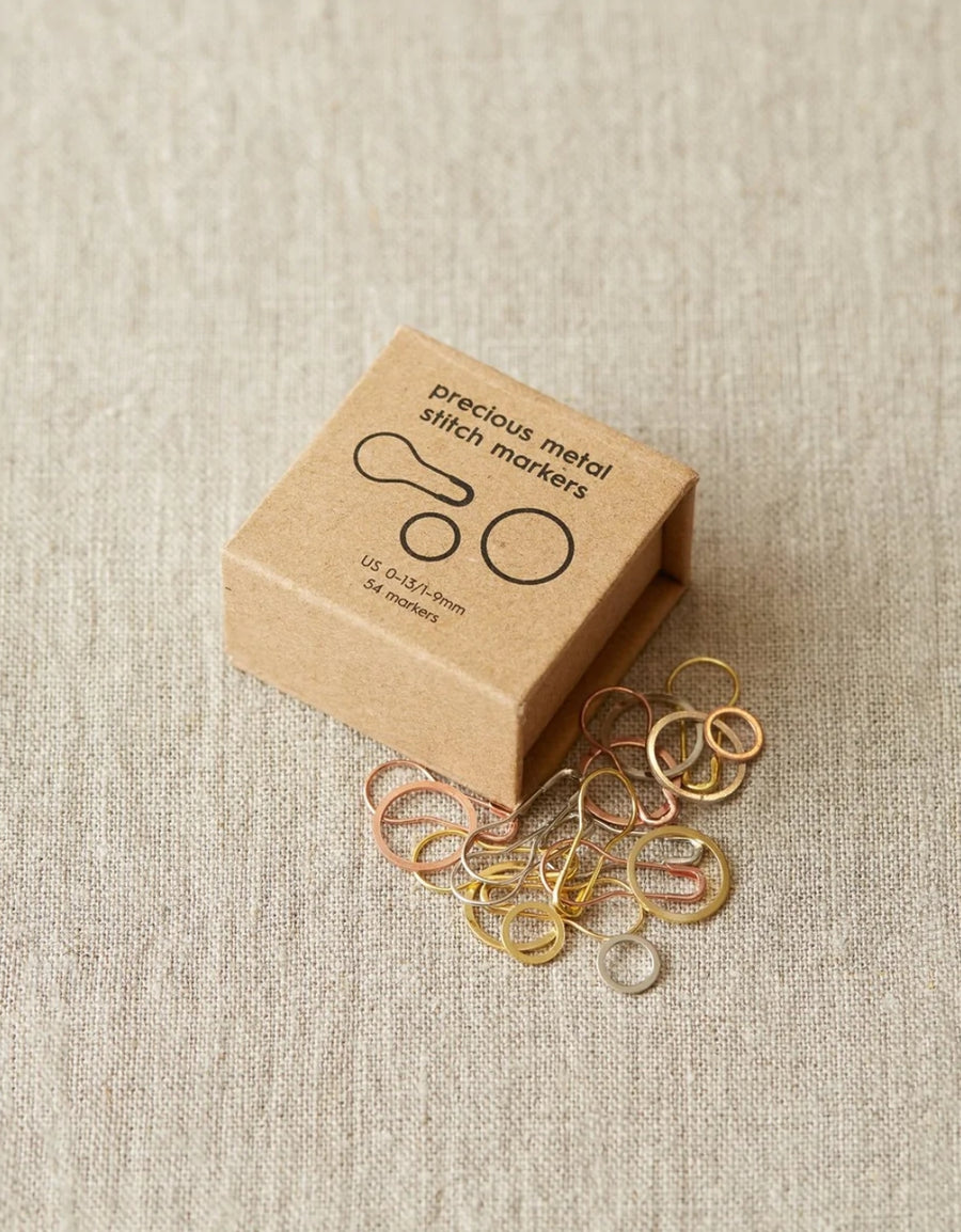 Precious Metal Stitch Markers | Cocoknits