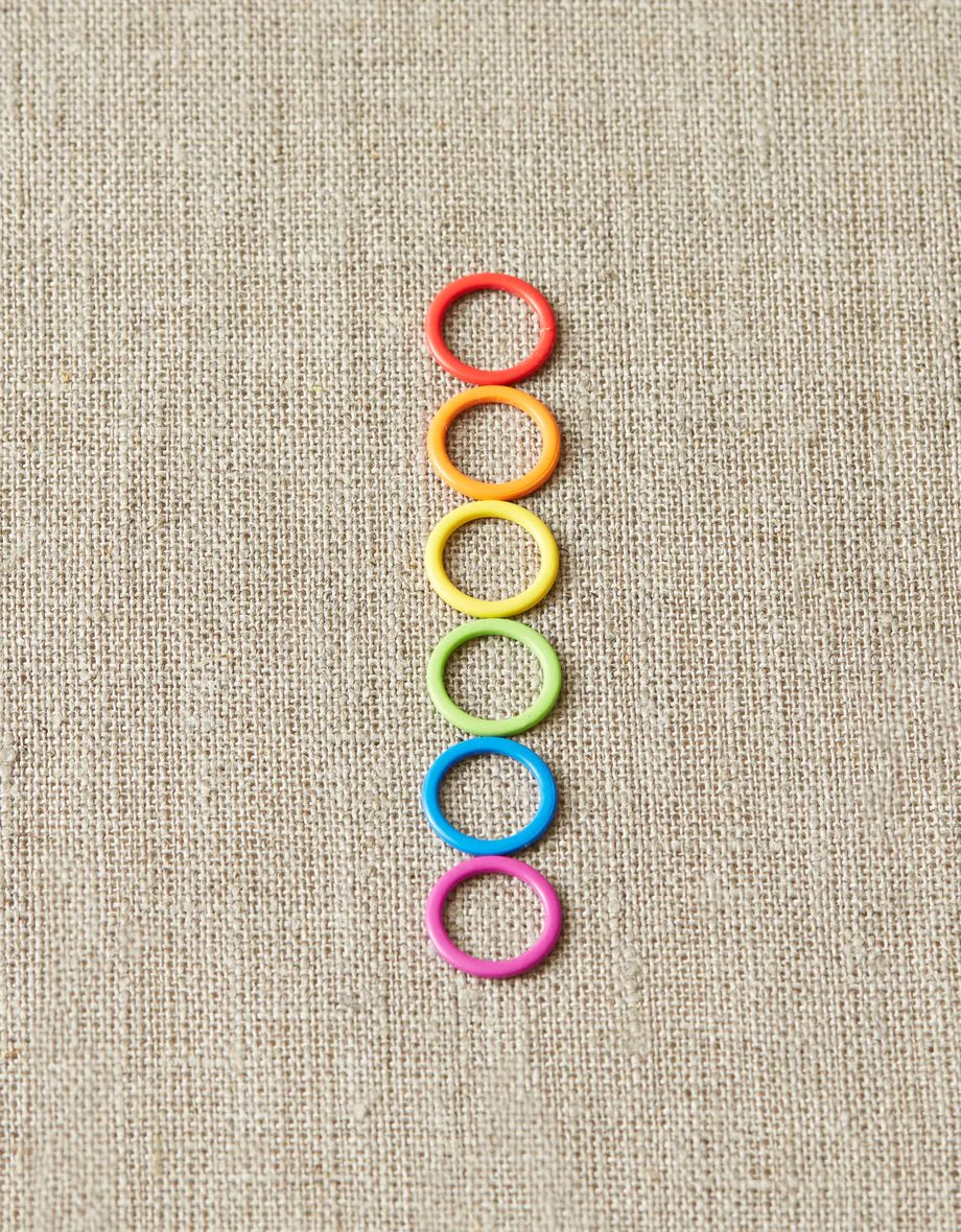 Colourful Stitch Markers | Cocoknits
