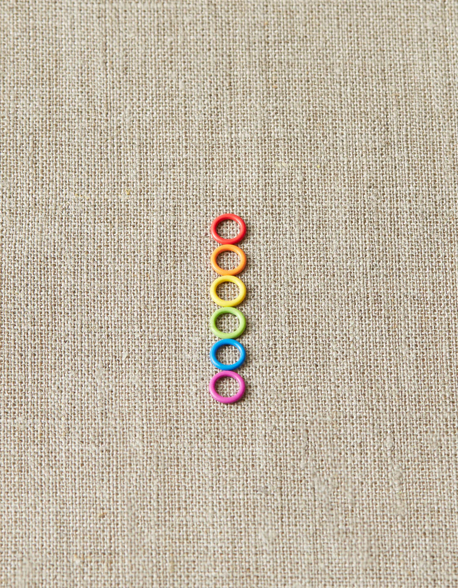 Mini Colourful Stitch Markers | Cocoknits
