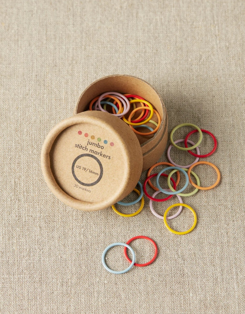 Jumbo Colourful Stitch Markers | Cocoknits
